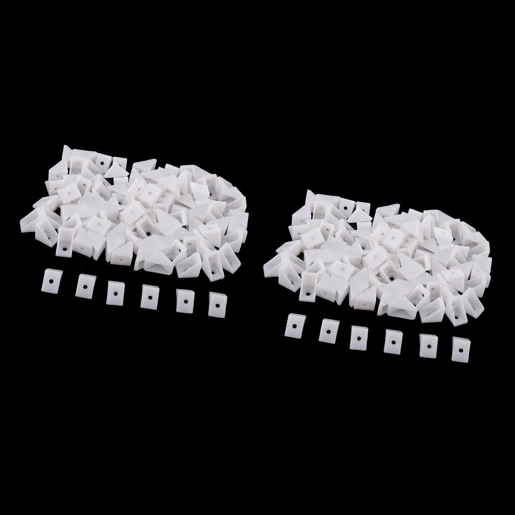 

200x 90 Degree Support Shelf Bracket Joint Angle Corner Brace L