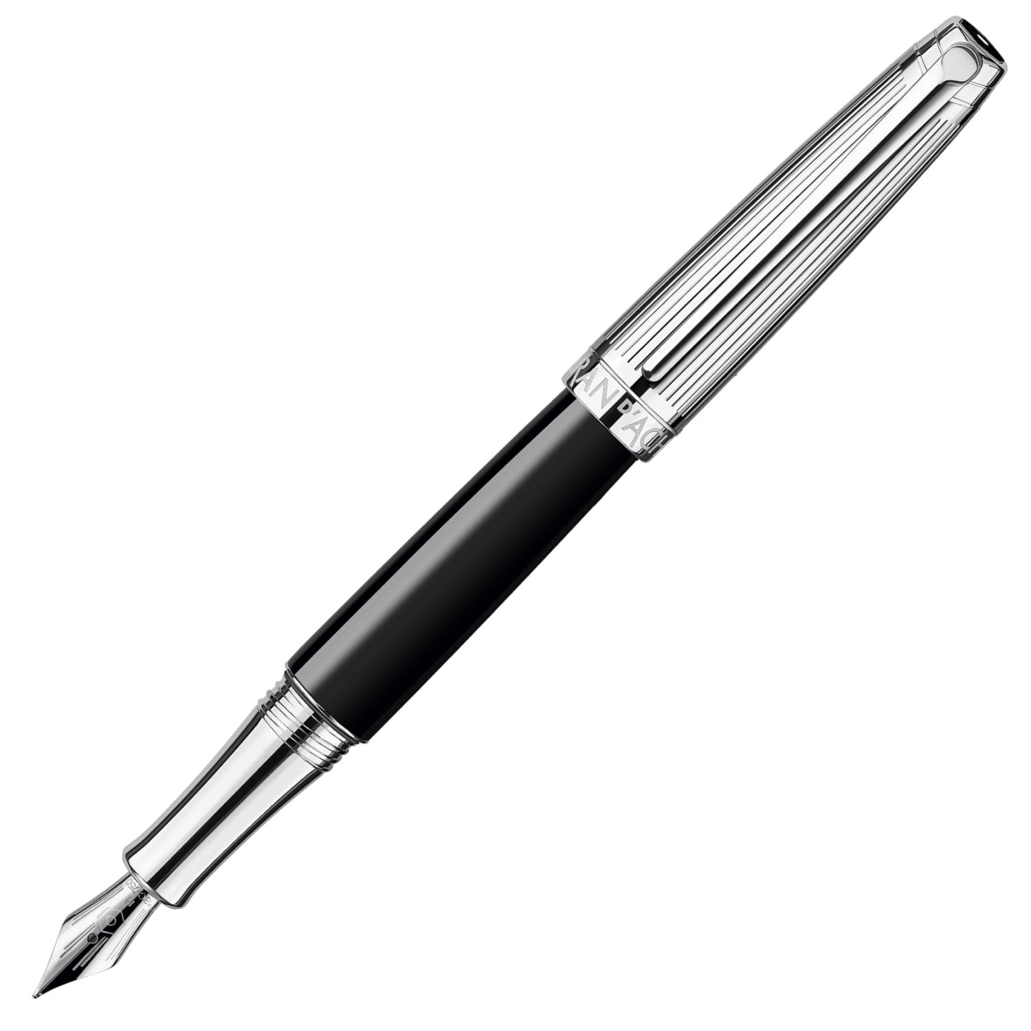 

CARAN D ACHE Leman Bicolor Fountain Pen, EF Extra Fine, Black, 4799-269, Officially Imported