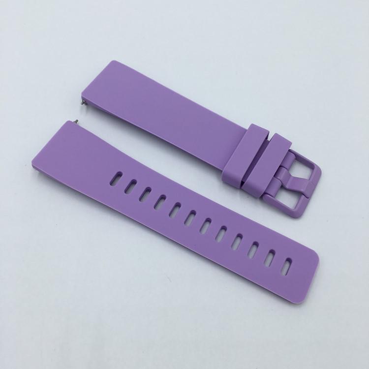 Kompatibles Silikon-Sportarmband für Fitbit Versa 2 & Versa Lite - Offizieller Stil Farbschnalle Ersatz