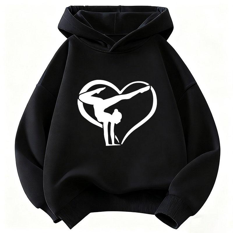 Dacing Girls Design Hoodie Kids Y2k Children's Sweatshirt Hoody for Boys Girls Casual Hoodies Hip Hop Clothes