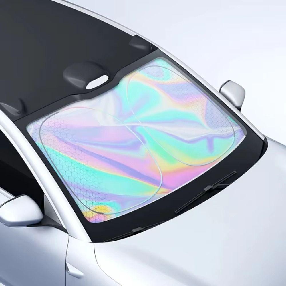 5-Layer Auto Sun Protection Visor UV Refletive Car Sun Shade Car Windshield Cover  Automobile