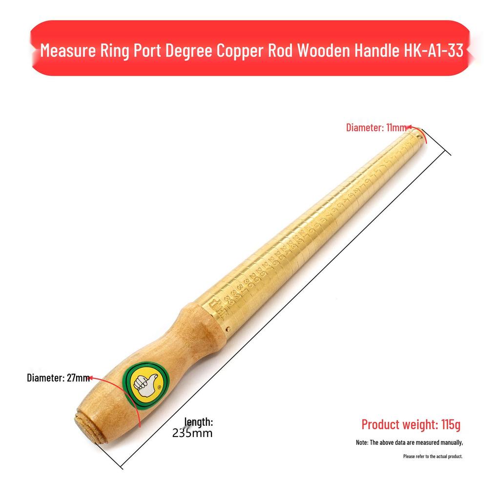 Hong Kong Plastic Ring Size Adjuster and Measurer