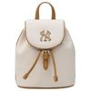 New MLB MONOGRAM Series New York Yankees Team Cotton Backpack Mini Unisex Dark Cream 3ABKS014N-50CRD
