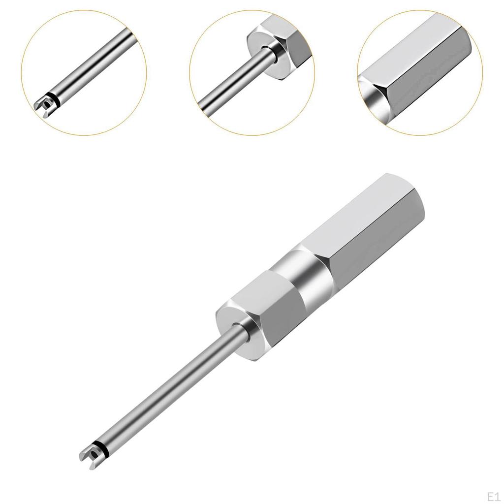 Valve Core Removal Tool,Car Sturdy Single Head Tire Valves Stem Puller Rod Tool