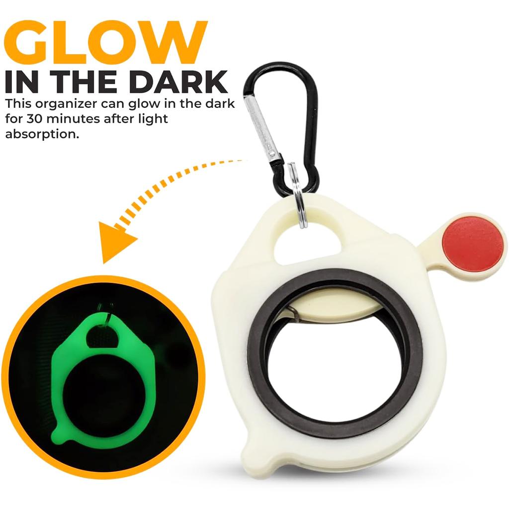 Set von Kabelbinder-Organizer-Haltern mit Kabelbindern zur Anordnung von Zipties, Drahtbinder-Halter für Mehrzweck-Innen- und Außenbereich