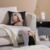 POP Singer A-Ava Max-MT Younger Style Pillow Case Printing Pillowcase Living Room Sofa Cushion Cover Bedroom Room Decor