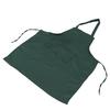 Adjustable Bib Apron 60X85Cm 2 Pockets For Kitchen Cafe Hotel Workshop Home Blackish Green Cooking Apron