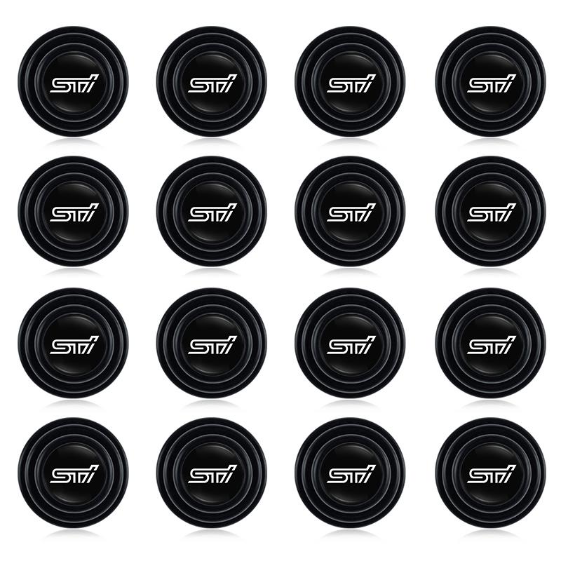 Car Door Shockproof Gasket Shock Absorbing Buffer Pad Sticker For Subaru STI Impreza Legacy BRZ WRX XV Forester Outback Ascent