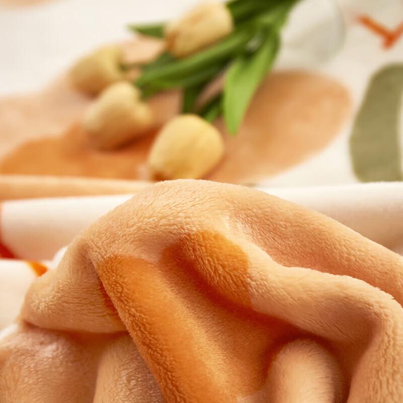 Tangna Milk Fleece Throw Blanket