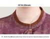 Stylish Plus Size Mid-Sleeve Shirt for Elderly Women: Spring/Summer Tang Suit Top for 70-Year-Olds