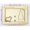Eurasian, Eurasier – Photo frame, engraved wooden frame | Art-Dog