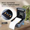 4-Inch Thermal Label Printer for Shipping, Barcode & Packaging Labels 25-100mm Print Width, EU Plug