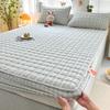 Sleeping Grid Skin Friendly Pure Cotton Thick Bed Sheet