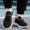 Fashion New Summer Men's Lazy Shoe One Step Fly Knit Breathable Mesh Surface Casual Versatile Soft Bottom Trendy Shoes Big Size 39-48