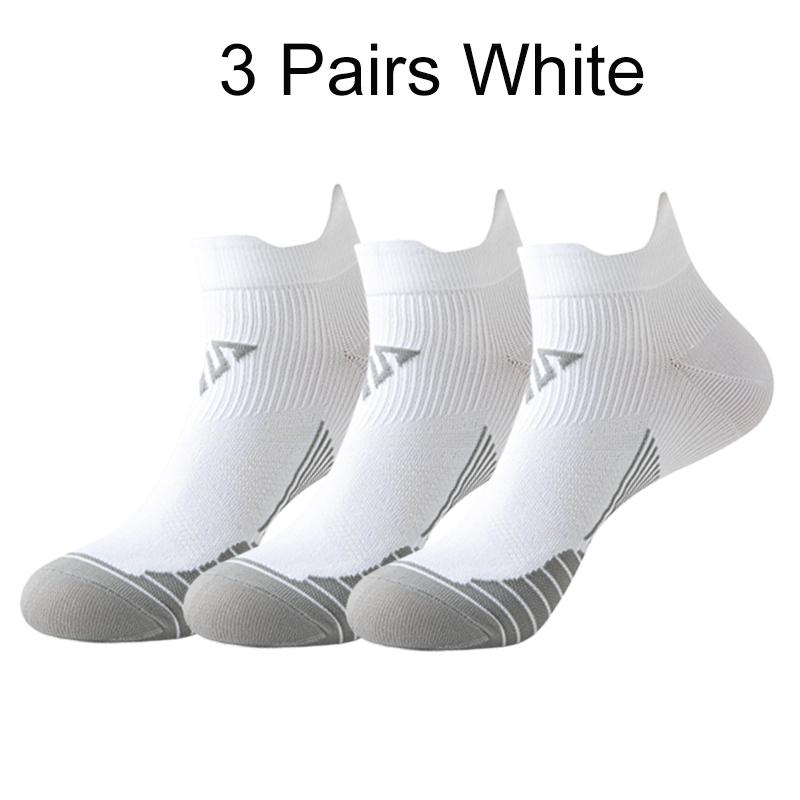 

3 пары спортивных носков для мужчин и женщин, дышащие носки для бега, быстросохнущие, антифрикционные, носки для марафона, велоспорта, спортзала, фитнеса, новые Women(34-39)
