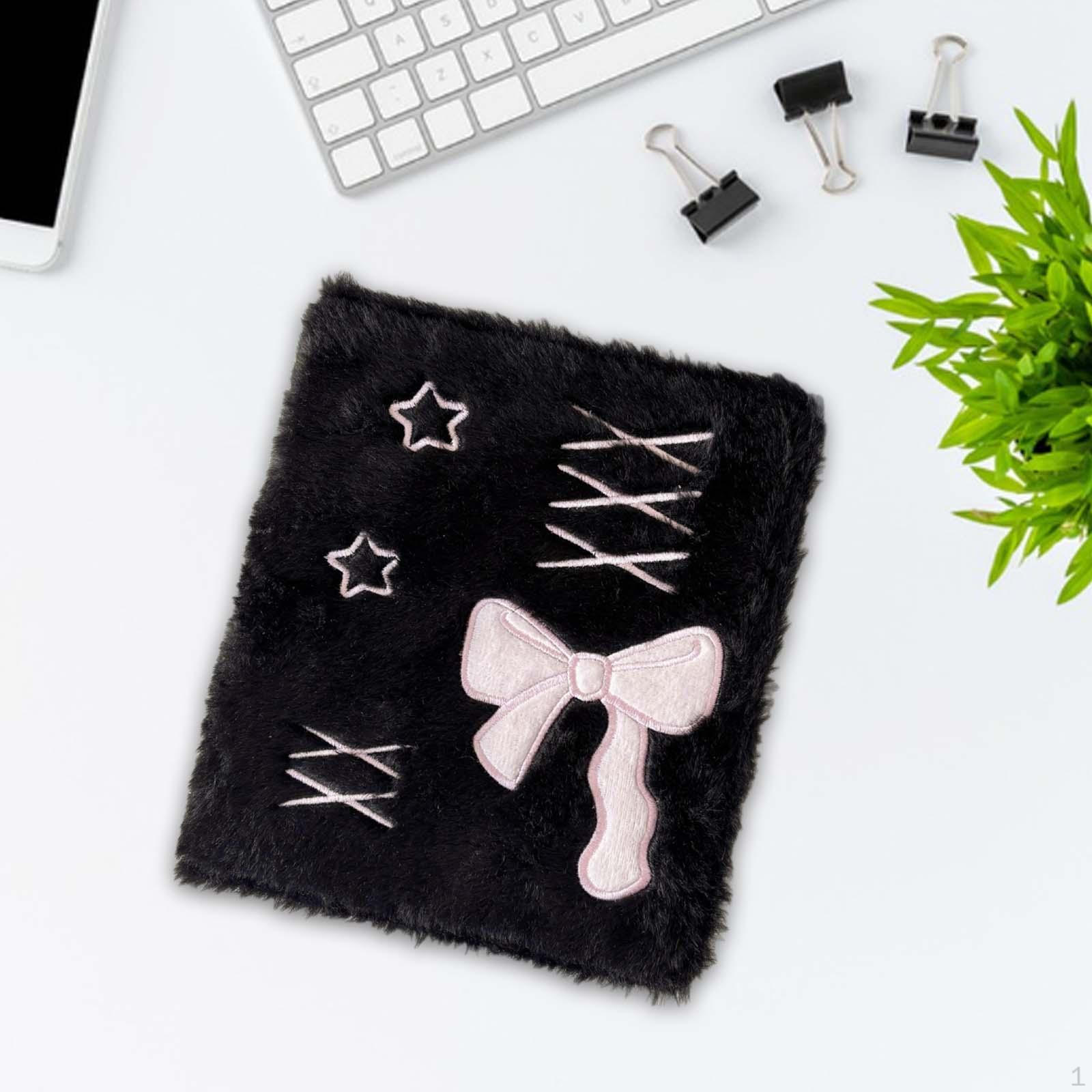 

Плюшевий альбом для фотокарток для K-фанатів black and pink