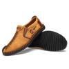 Large Size Leather Shoes 38-47 Men's Moccasin Casual Shoes Handmade Leather Shoes Men's Loafers