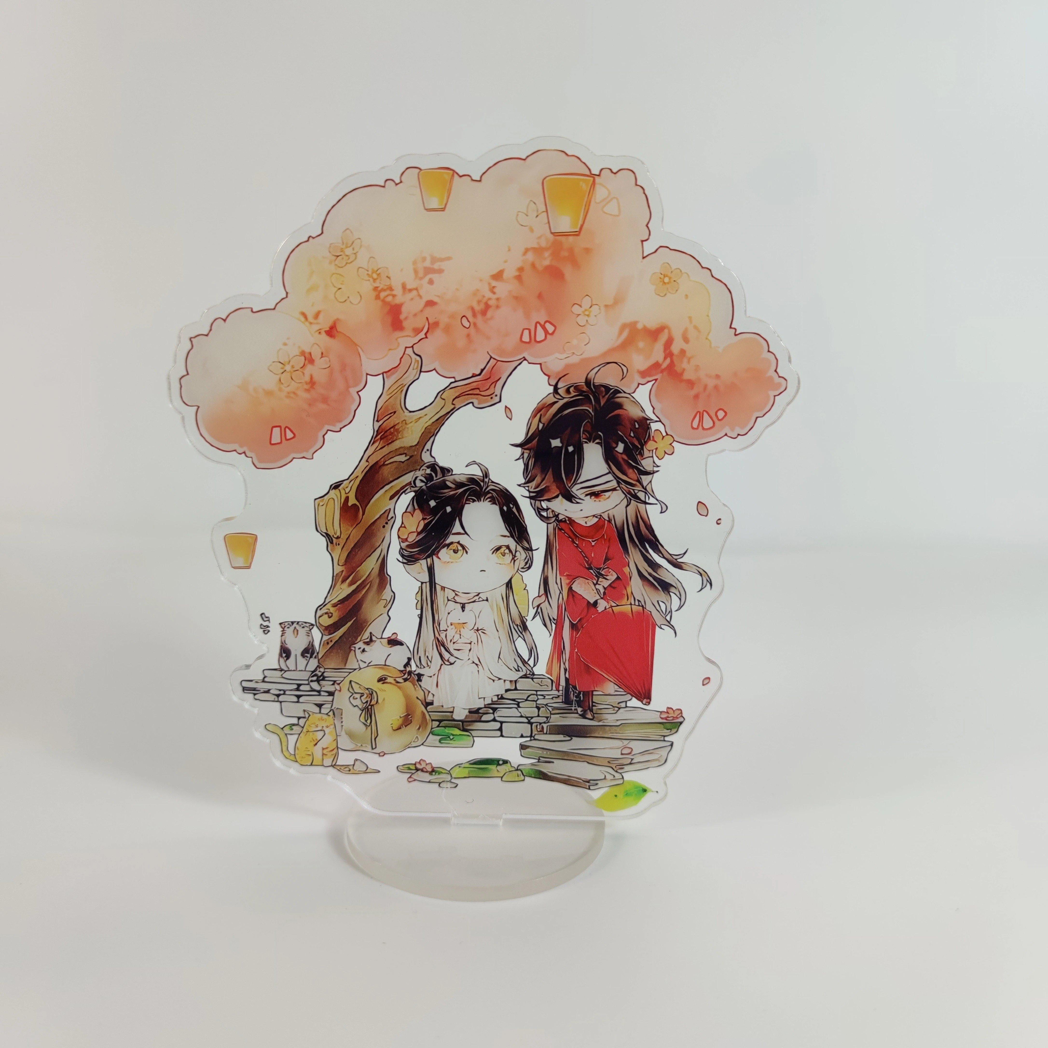 

Аниме Небесные чиновники Благословение акриловая подставка фигурка Тянь Гуань Ци Фу Се Лиан Хуа Ченг Модель Пластина Игрушка