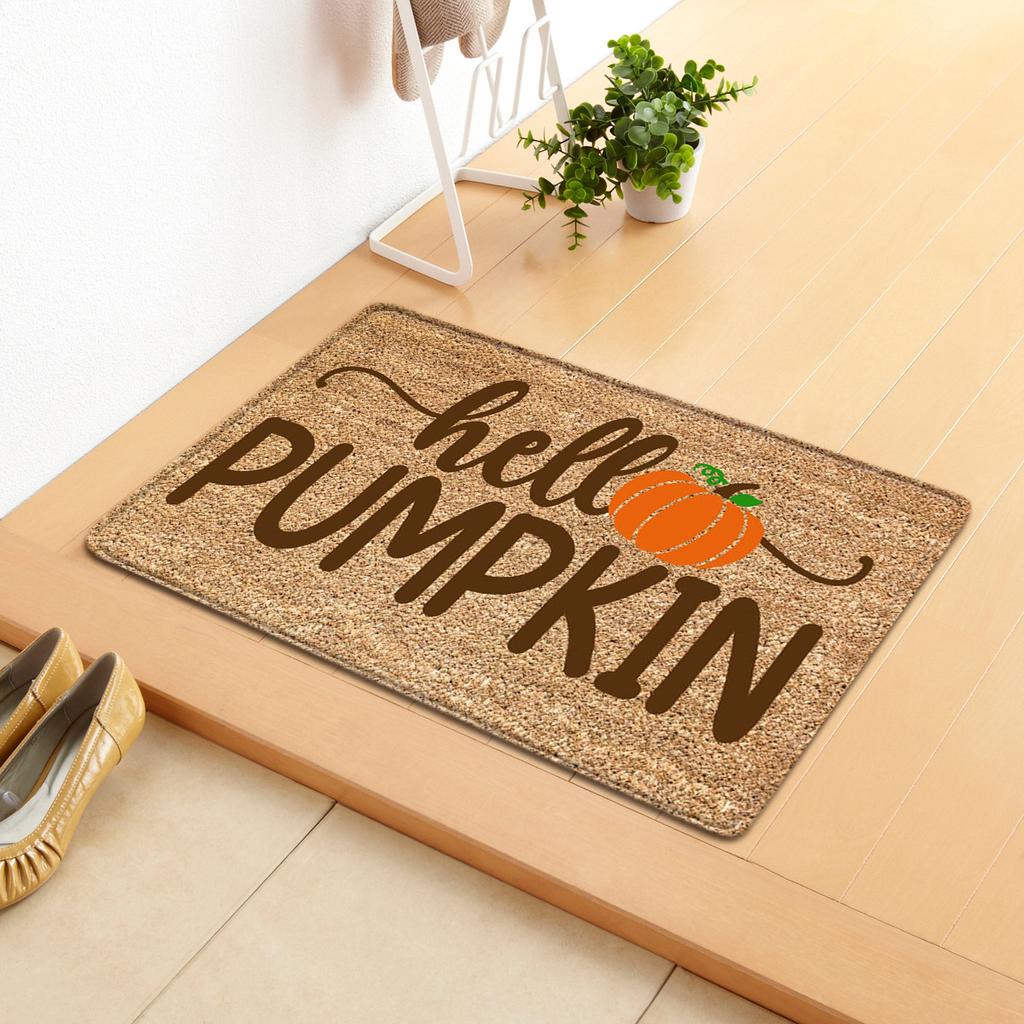New Cartoon Home Halloween Letter Doormat, Kitchen Mat, Bedroom, Living Room Carpet, Floor Mat