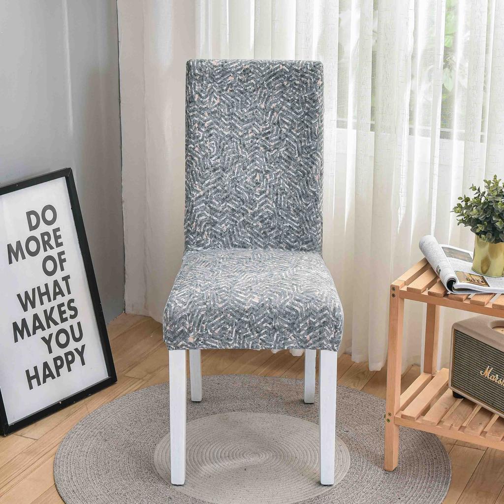 Cover For A Chair, Light Gray Pattern