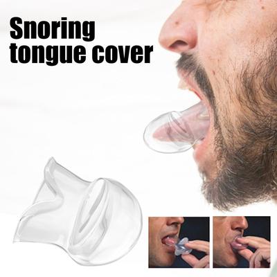 Schnarchen Zunge Gerät Silikon Schlafapnoe Hilfe Stop Schnarchen Hülse