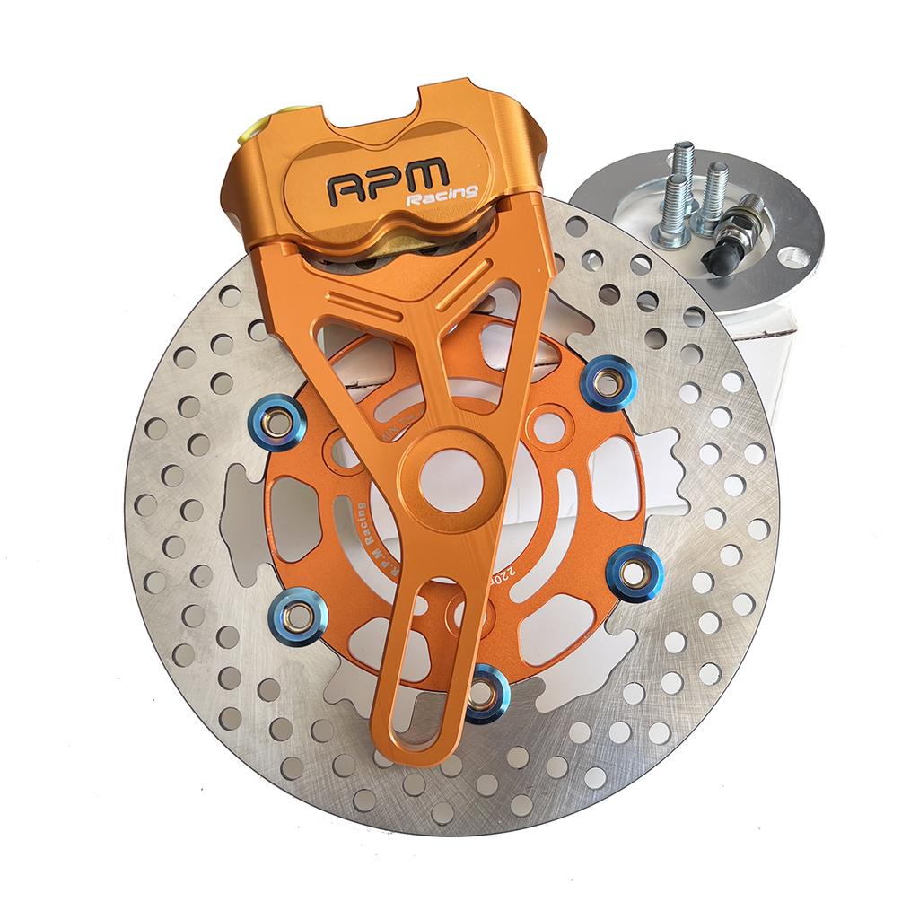 Motorcycle RPM Brake Calipers Adapter/bracket For Rear Flat Fork Brake System For Scooter Motorbike Dirt Bike Modify