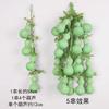 Artificial Vegetable String Hanging Wall Decor - Faux Chili Corn Pepper Fake Fruit Garland Ornament for Home Kitchen Party Decorations