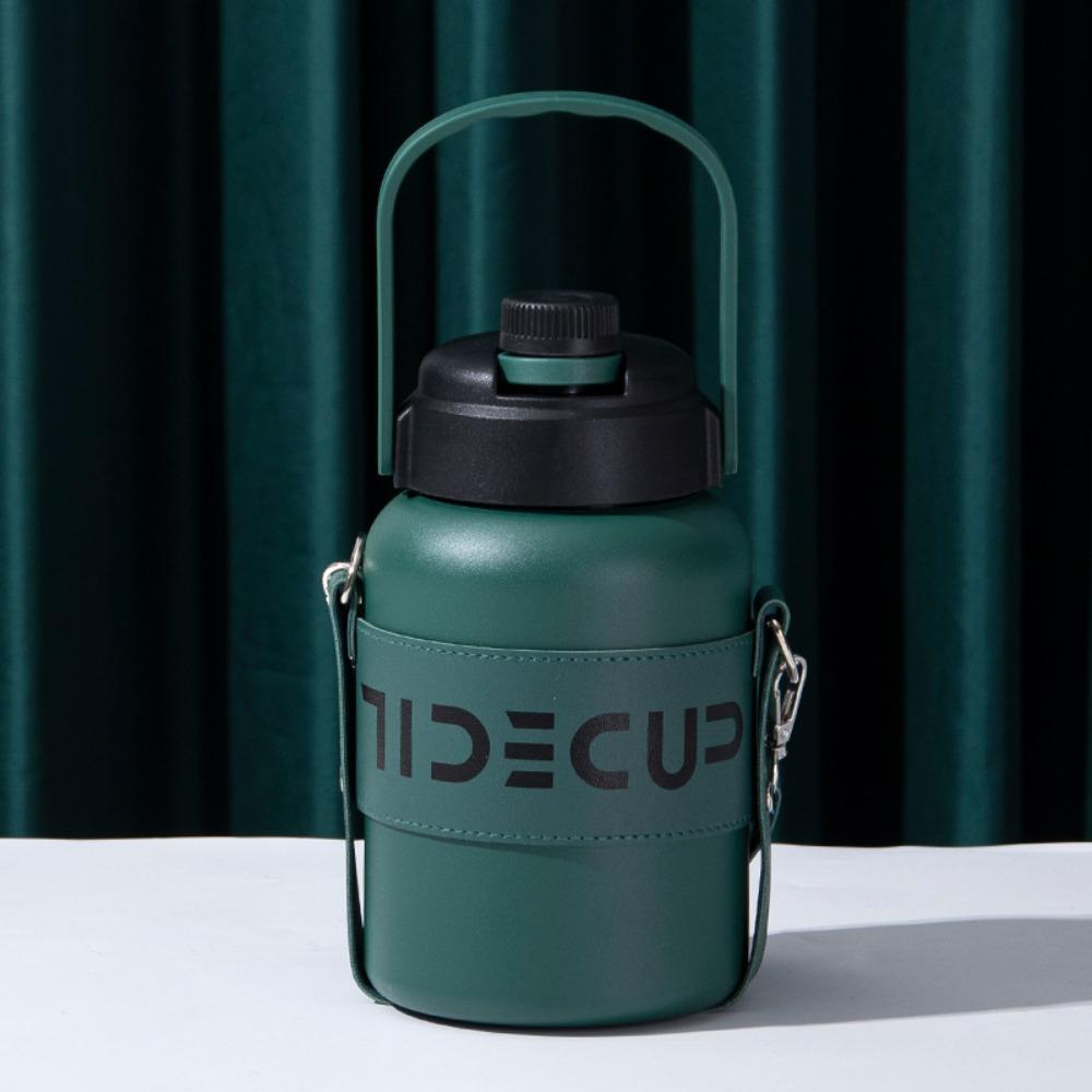 1100ml/900ml Large Capacity Car Vacuum Flasks Big Belly Insulated Cup  Student Worker