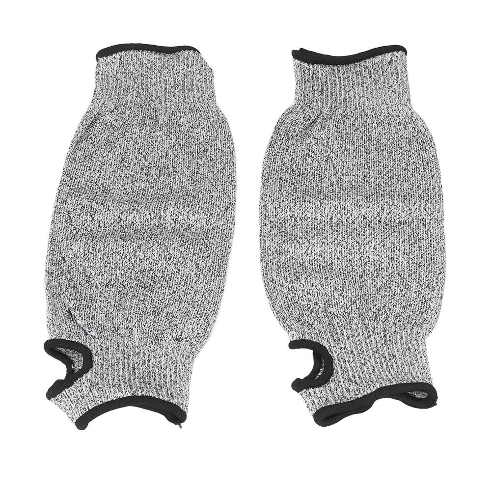 HPPE Cut Protection Arm Sleeves Flexible Comfortable Safety Arm Guard Washable Heavy Duty Protective Forearm Guards