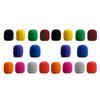 50-10pcs Practical Microphone Foam Colorful Mic Sponge Cover Professional Studio Windscreen Mic Cap Music Speaker Cover