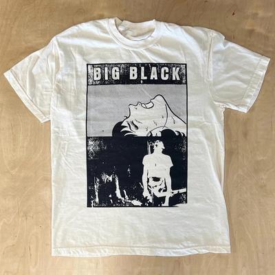 Collection Big Black Band For Fans Cotton White T Shirt Unisex US007