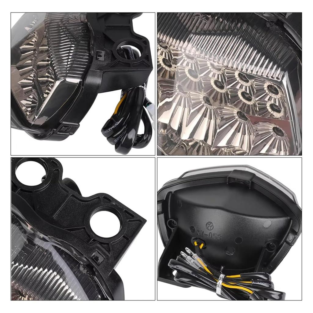 Fenderloses Kit Passend für Ninja 250R EX250R 2008-2012 Motorrad Halter für hinteres Kennzeichen LED Heck