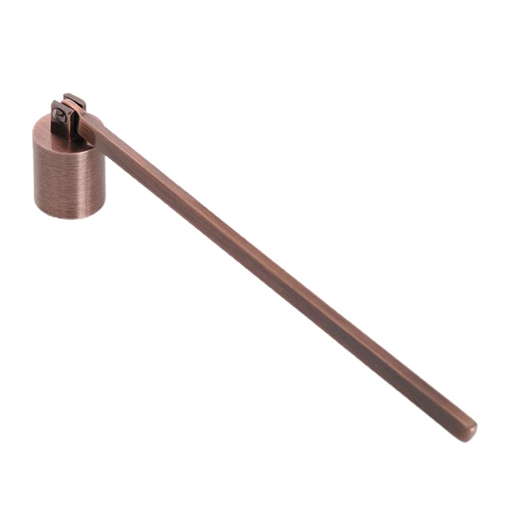 Candle Wick Snuffer Stainless Steel Wick Flame Snuffer Vintage Extinguisher with Long Handle