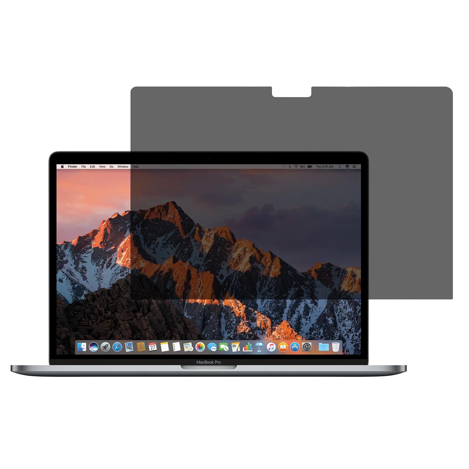 

Защитная пленка для экрана с защитой от просмотра для MacBook Pro 15 дюймов (2018)/(2016)/A1707/A1990 Прямой край Защитная пленка из закаленного стекла на весь экран A