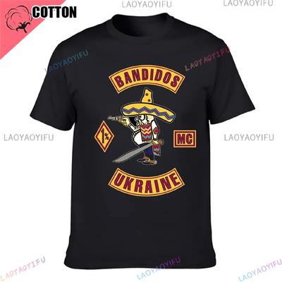 New Bandits Support Your Local Men's Vintage Popular T-shirt