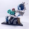 Demon Slayer Action Figures Kamado Tanjirou Rengoku Kyoujurou Anime Figure Collect Decoration Figurine Children Model Toy Gift
