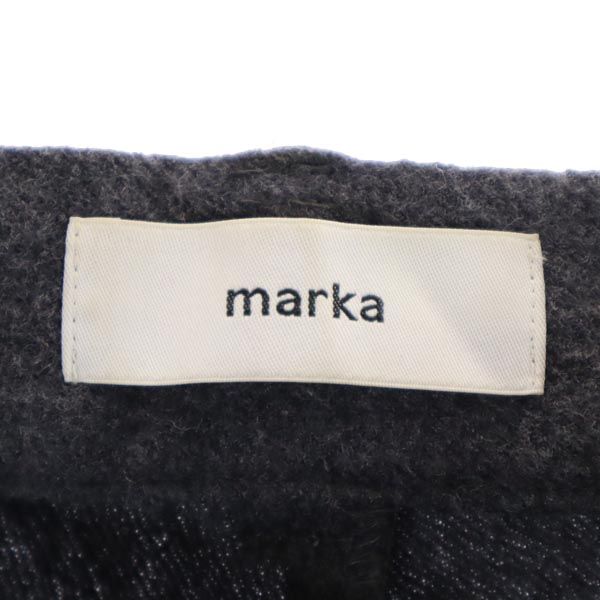 Marka Made In Japan Wool Long Pants 1 Gray Button Fly Sarouel Pants Men's Used