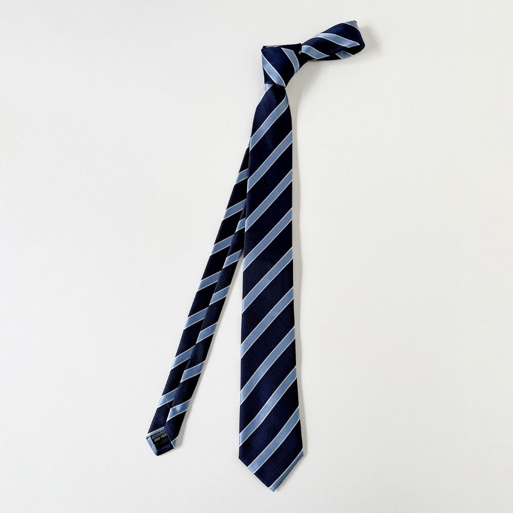 Casual Korean Striped Tie Stripe Y2K Shirt Tie Decoration Harajuku Style Printed Belt Accessories Women