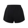 Li-Ning Color Block Elastic Sun Protection Swim Trunks Women swimwear Black ASLU108-1