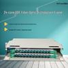 24-Core 19-Inch Fiber Optic Distribution Frame with Fusion Splicing, Stackable Chassis
