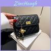 Small Pu City Style Shoulder Bag With Quilted Design And Chain For Everyday Fashion