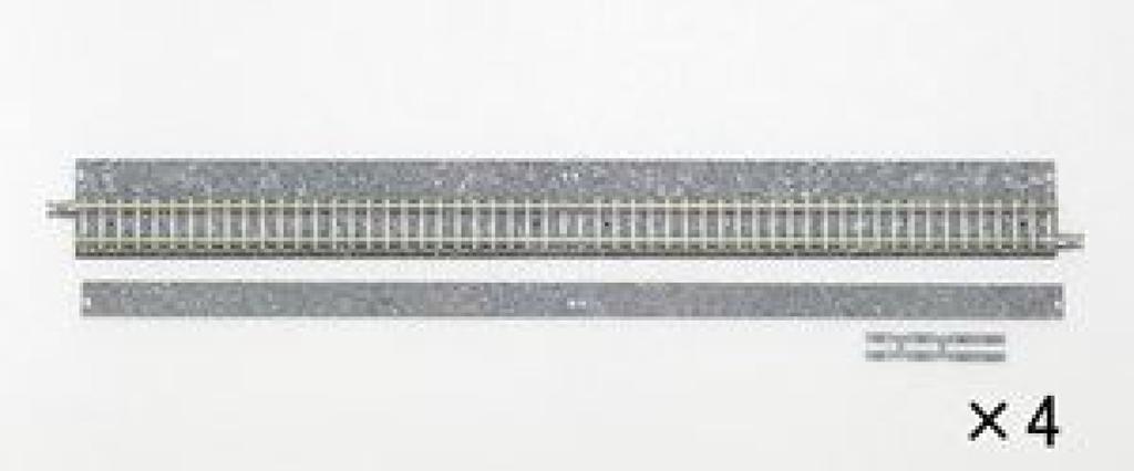 Wide PC Rail point of 1767 N Gauge Model Railway S280-WP(F) (for branching) (Set 4) (Rails)