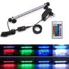 Lumière d'aquarium RGB 12V avec télécommande Lampe d'éclairage sous-marine étanche pour aquarium pour plantes essentielle Utilisation amphibie EU US UK