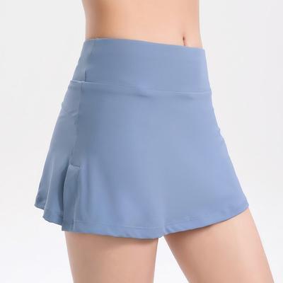 High-Waisted Athletic Skort Running Yoga Tennis Workout Quick-Dry Anti-See-Through Sport Skirt Women