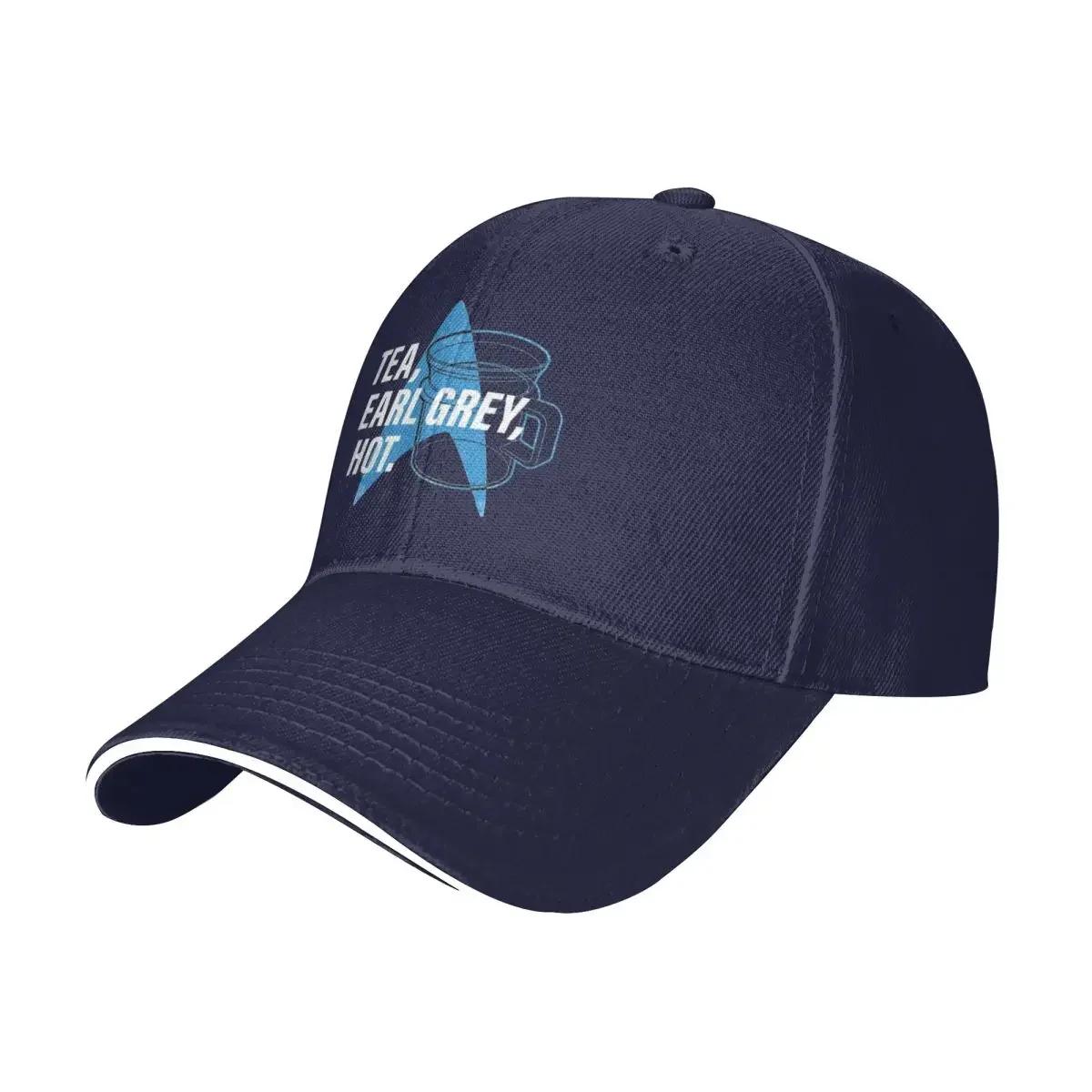 

Stars Mezczyzni Kobiety Treks Tea Earl Grey Hiking Baseball Caps Women Men Adult Female Beach Coquette Hat Trucker Cap One Size