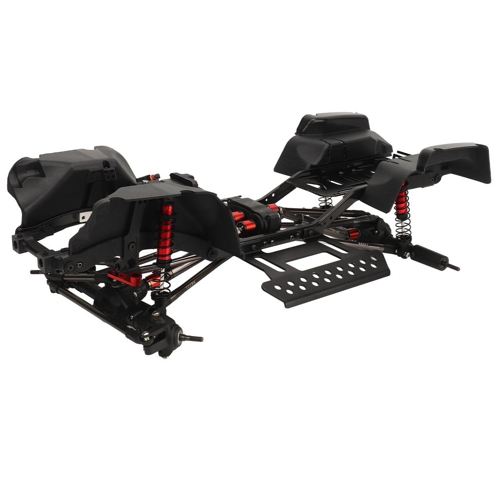 RC Crawler Car Chassis Frame 2 Speed Transmission 4 Shock Absorbers 313mm Wheelbase Chassis Frame for AXIAL SCX10 1 10
