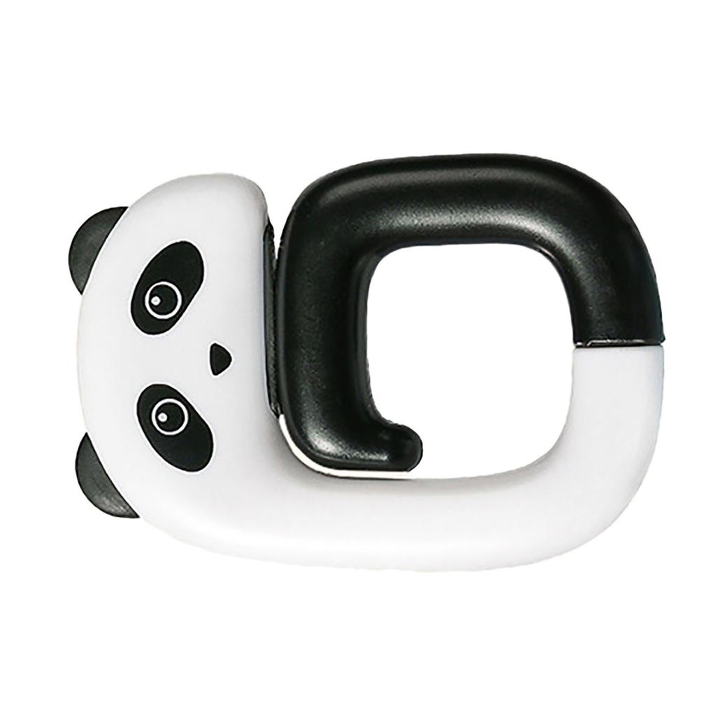 Schreibtischhalterung, Taschenhalter, Haken, süßes Panda-Design, faltbar, starke Tragfähigkeit unter dem Schreibtisch
