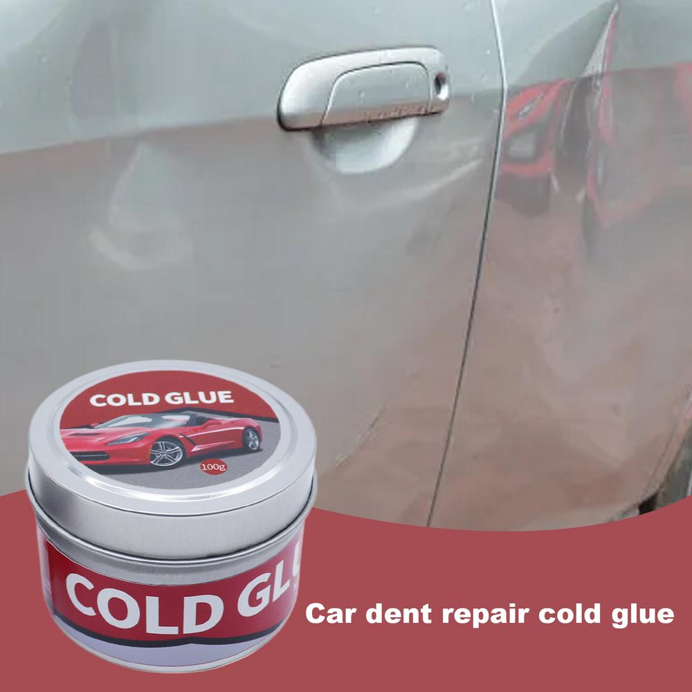 75/100g Colla Adesiva a Freddo Tirabolli Strumenti di Riparazione con Colla a Freddo Riparazione Carrozzeria Auto Adesivo a Freddo per Riparazione Rapida Compatto