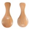 4 Small Wooden Salt Spoons, Solid Wood Condiment Spoons, Handmade Honey Teaspoons, for Condiments, Sugar, Coffee, Tea, Jam, Mustard, Ice Cream, Milk,