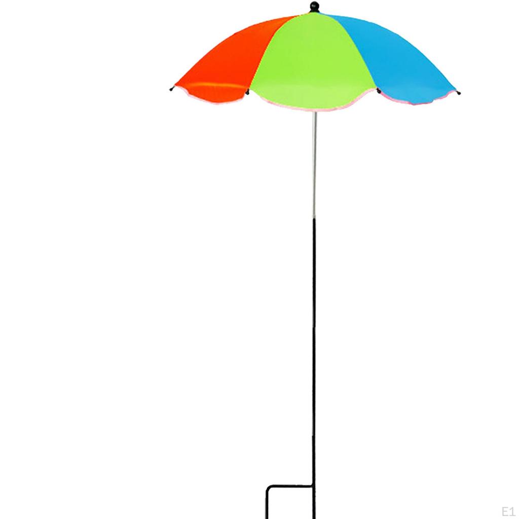 Umbrelă Plantă Grădină cu Țăruș Acoperire Versatilă Rezistentă la Ploaie pentru Umbră pentru Plante la Ghiveci